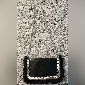 Black Custom Made Crossbody Bag